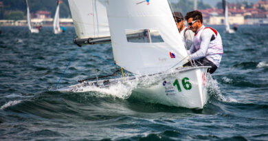 I neo campioni mondiali Vaurien